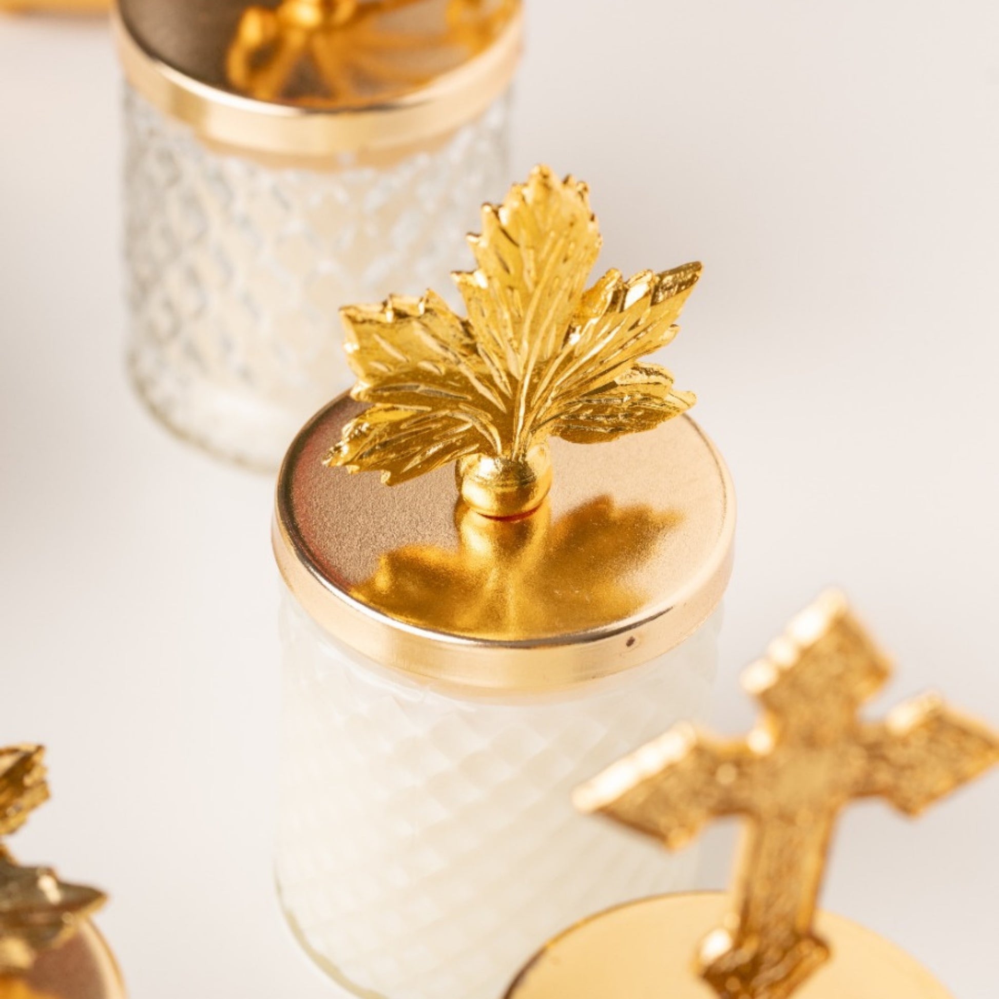 Urun-4 Luxury Mini Candle Favors for Wedding: Personalized Engagement Party Candle Favors Description