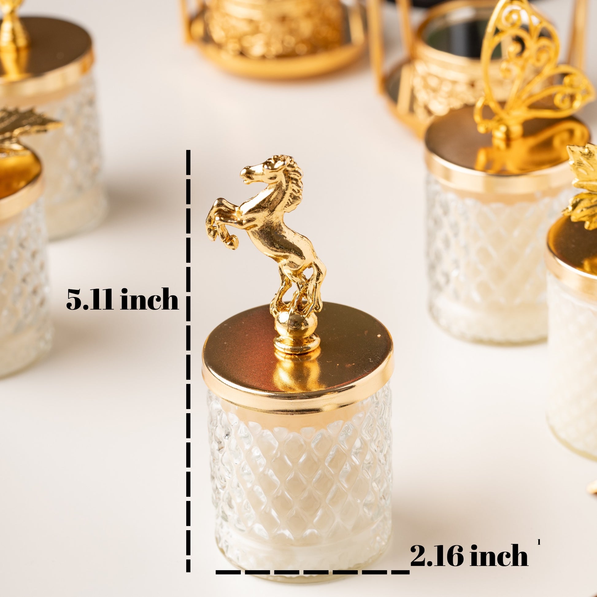 Urun-4 Luxury Mini Candle Favors for Wedding: Personalized Engagement Party Candle Favors Description