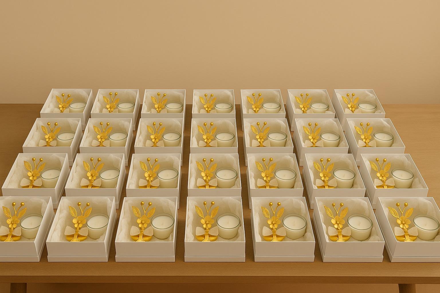 Urun-3 Personalized Candle Holder & Incense Burner: Handmade Ceramic Bowl with Gold Plated Leaf Stand Description