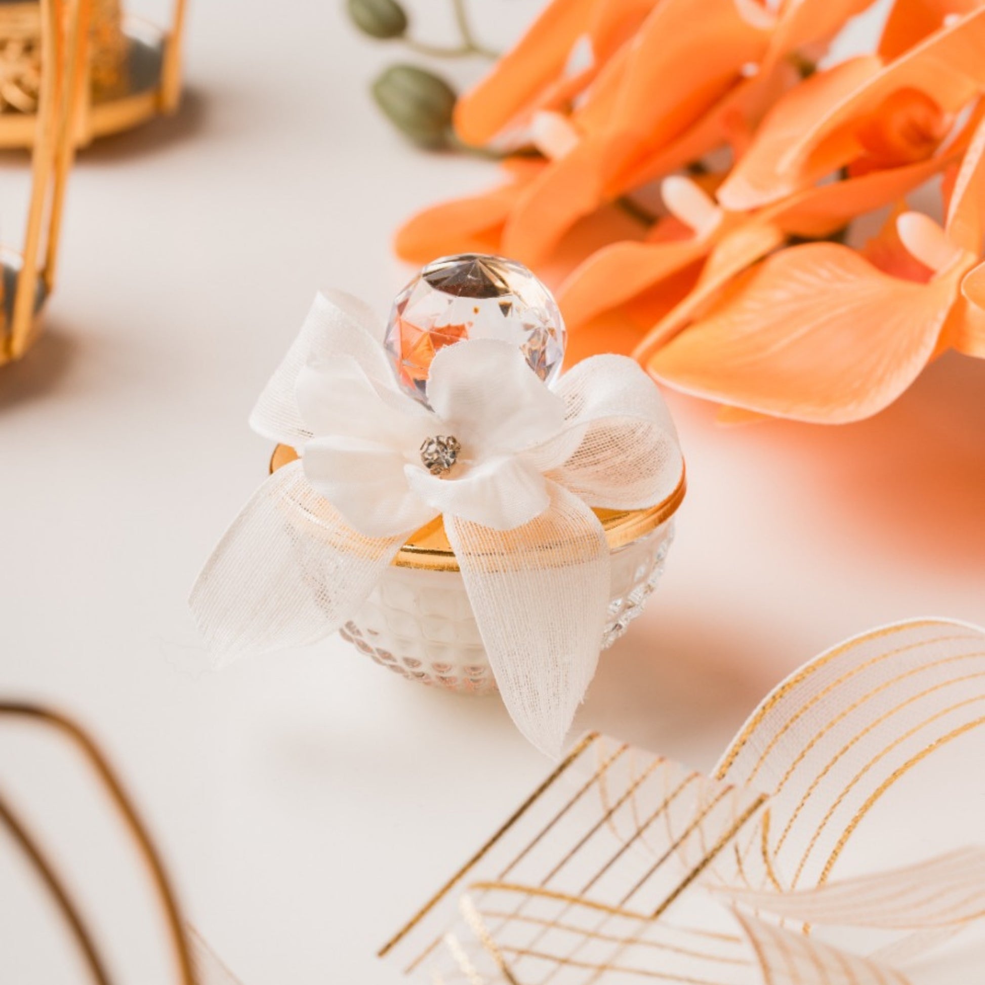 Urun-9 Personalized Soy Wax Candle Favors for Baby Shower: Party Favor Candles in Glass Jar